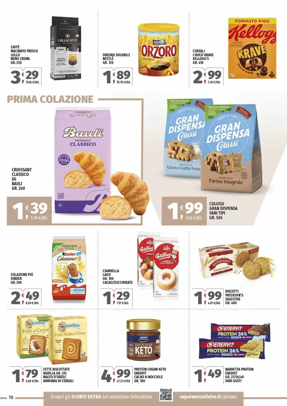 Volantino promozionale Vivo Supermercati  valide dal 24/02/2026 - Pagina 10.