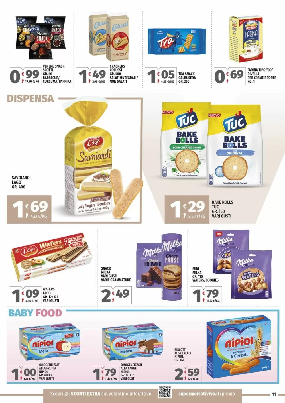 Volantino promozionale Vivo Supermercati  valide dal 24/02/2026 - Pagina 11.