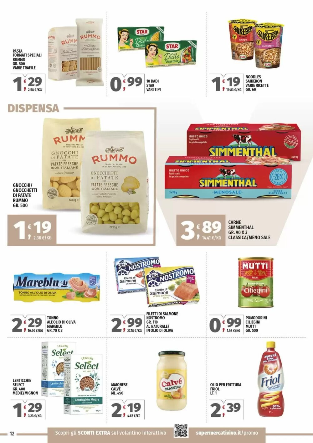 Volantino promozionale Vivo Supermercati  valide dal 24/02/2026 - Pagina 12.