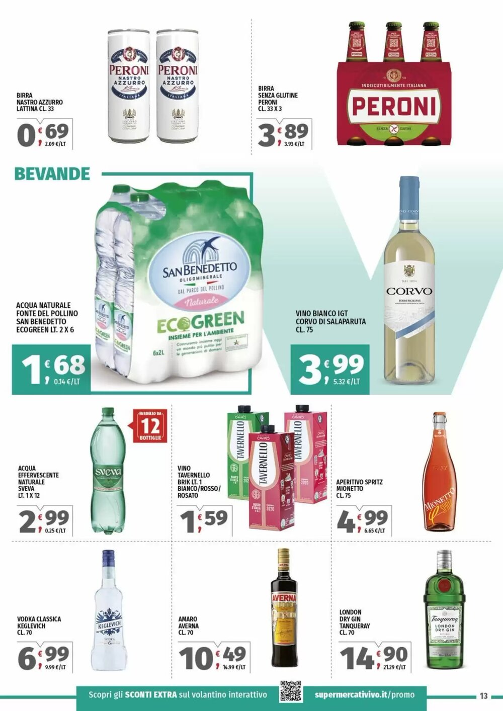 Volantino promozionale Vivo Supermercati  valide dal 24/02/2026 - Pagina 13.