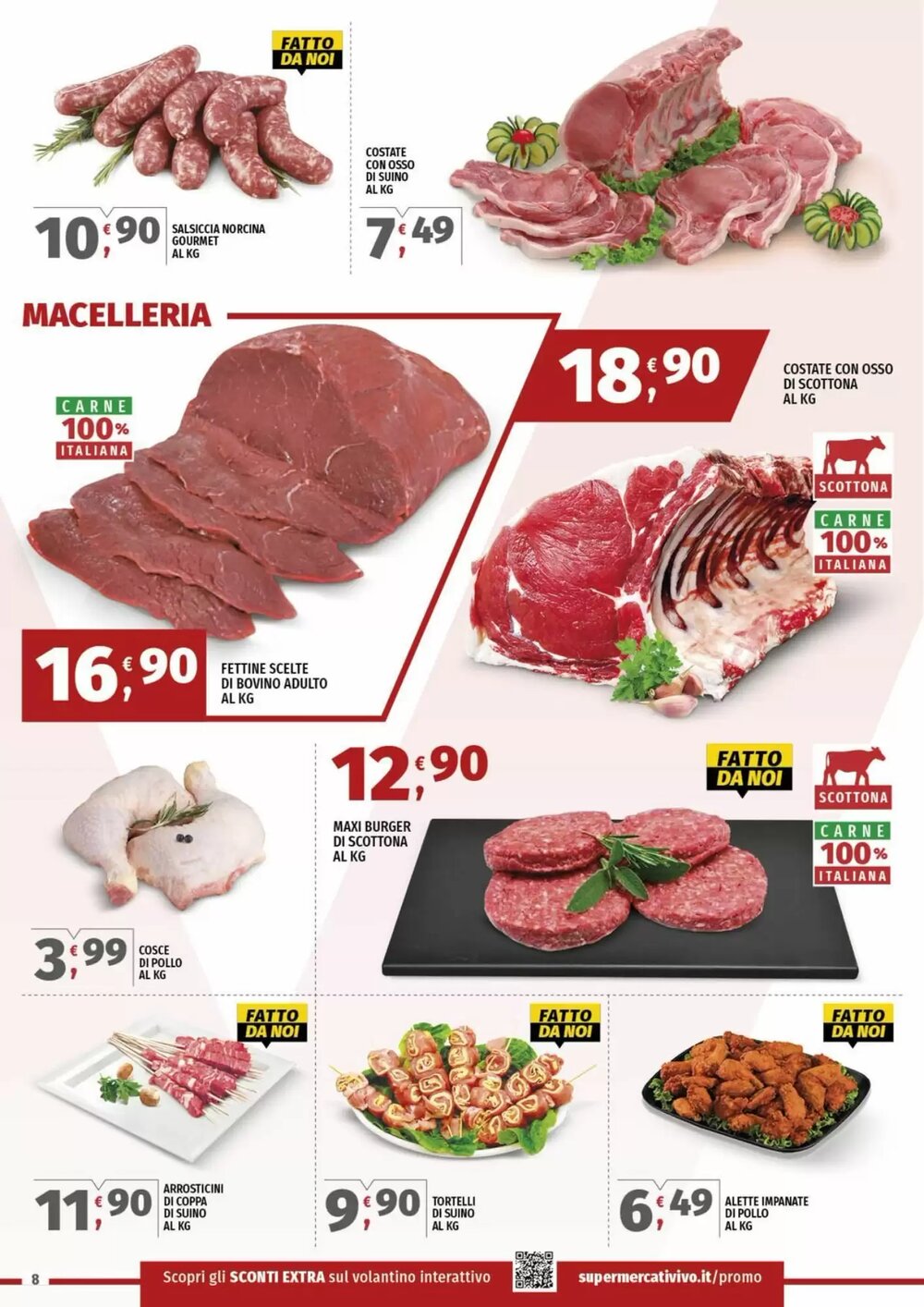 Volantino promozionale Vivo Supermercati  valide dal 24/02/2026 - Pagina 8.