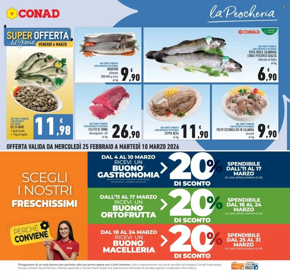 Volantino promozionale Conad  valide dal 25/02/2026 - Pagina 11.