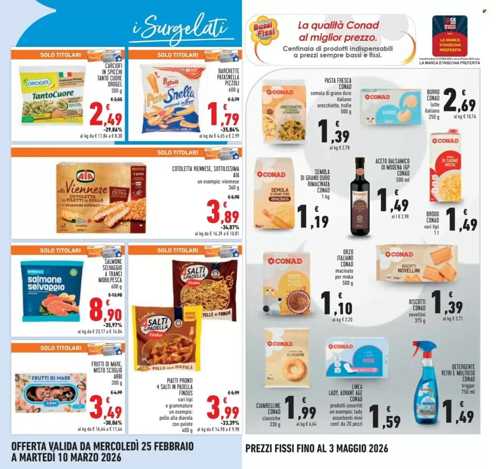Volantino promozionale Conad  valide dal 25/02/2026 - Pagina 15.