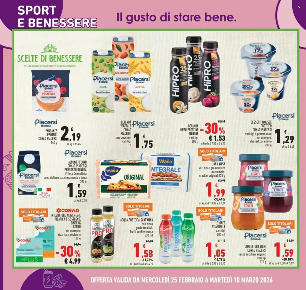 Volantino promozionale Conad  valide dal 25/02/2026 - Pagina 16.