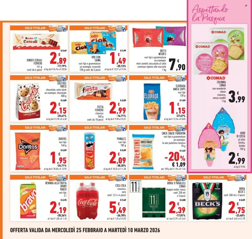 Volantino promozionale Conad  valide dal 25/02/2026 - Pagina 20.