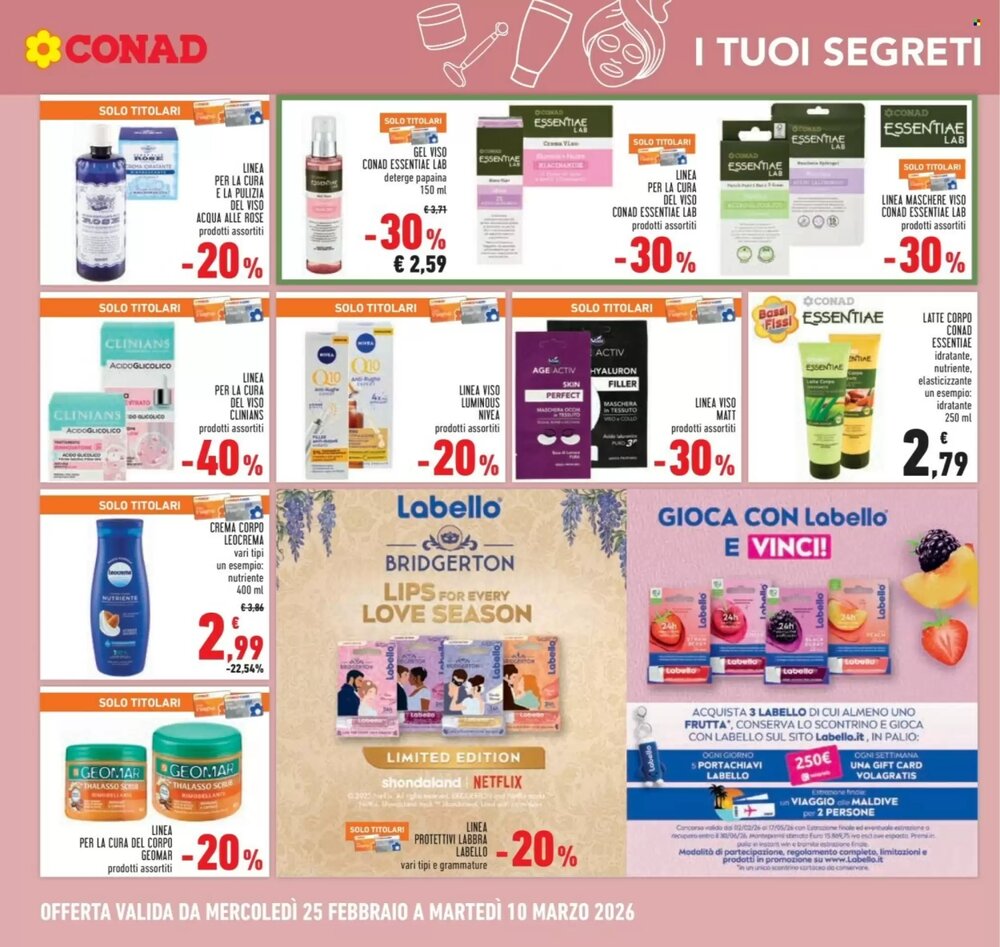 Volantino promozionale Conad  valide dal 25/02/2026 - Pagina 22.