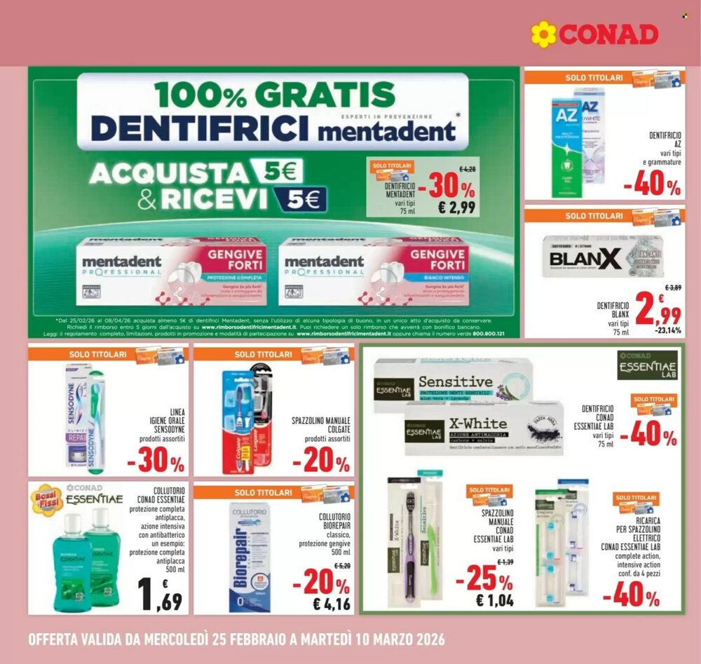 Volantino promozionale Conad  valide dal 25/02/2026 - Pagina 24.