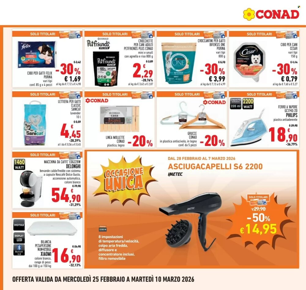 Volantino promozionale Conad  valide dal 25/02/2026 - Pagina 26.
