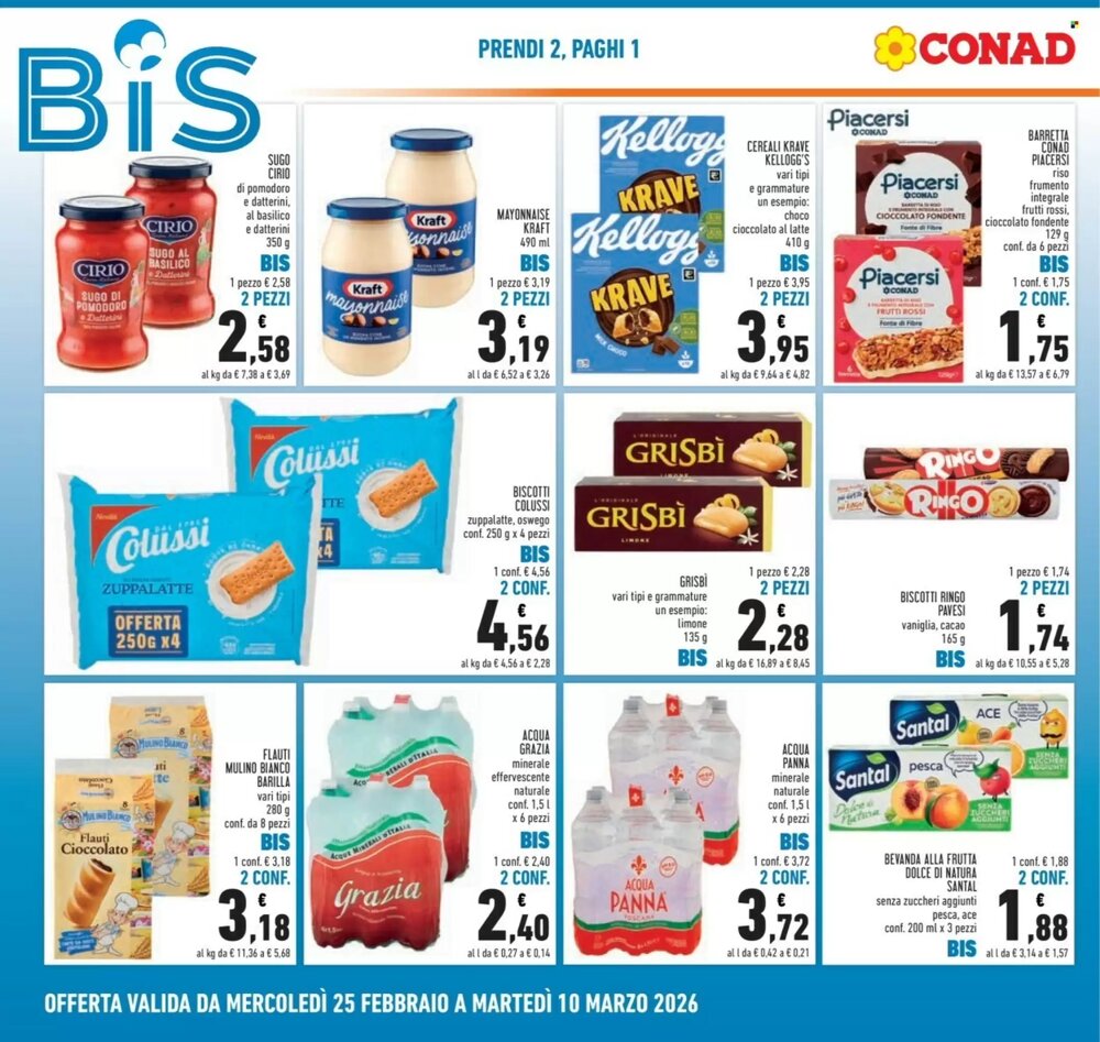 Volantino promozionale Conad  valide dal 25/02/2026 - Pagina 4.