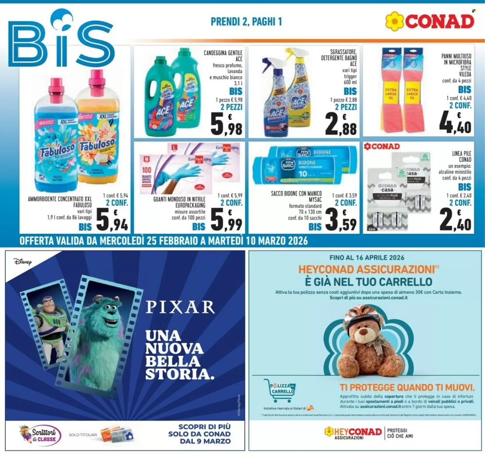 Volantino promozionale Conad  valide dal 25/02/2026 - Pagina 6.