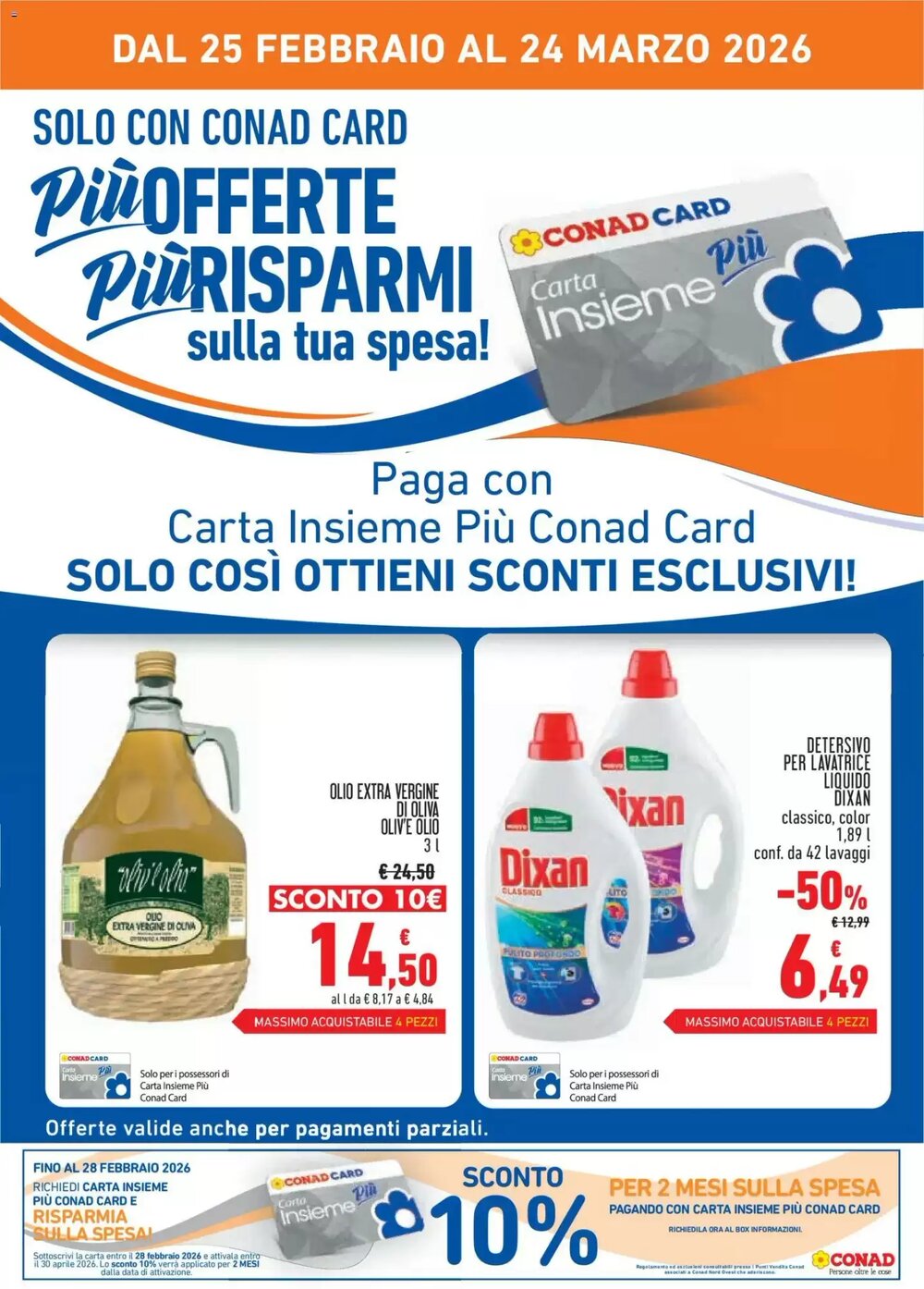 Volantino promozionale Conad  valide dal 25/02/2026 - Pagina 2.