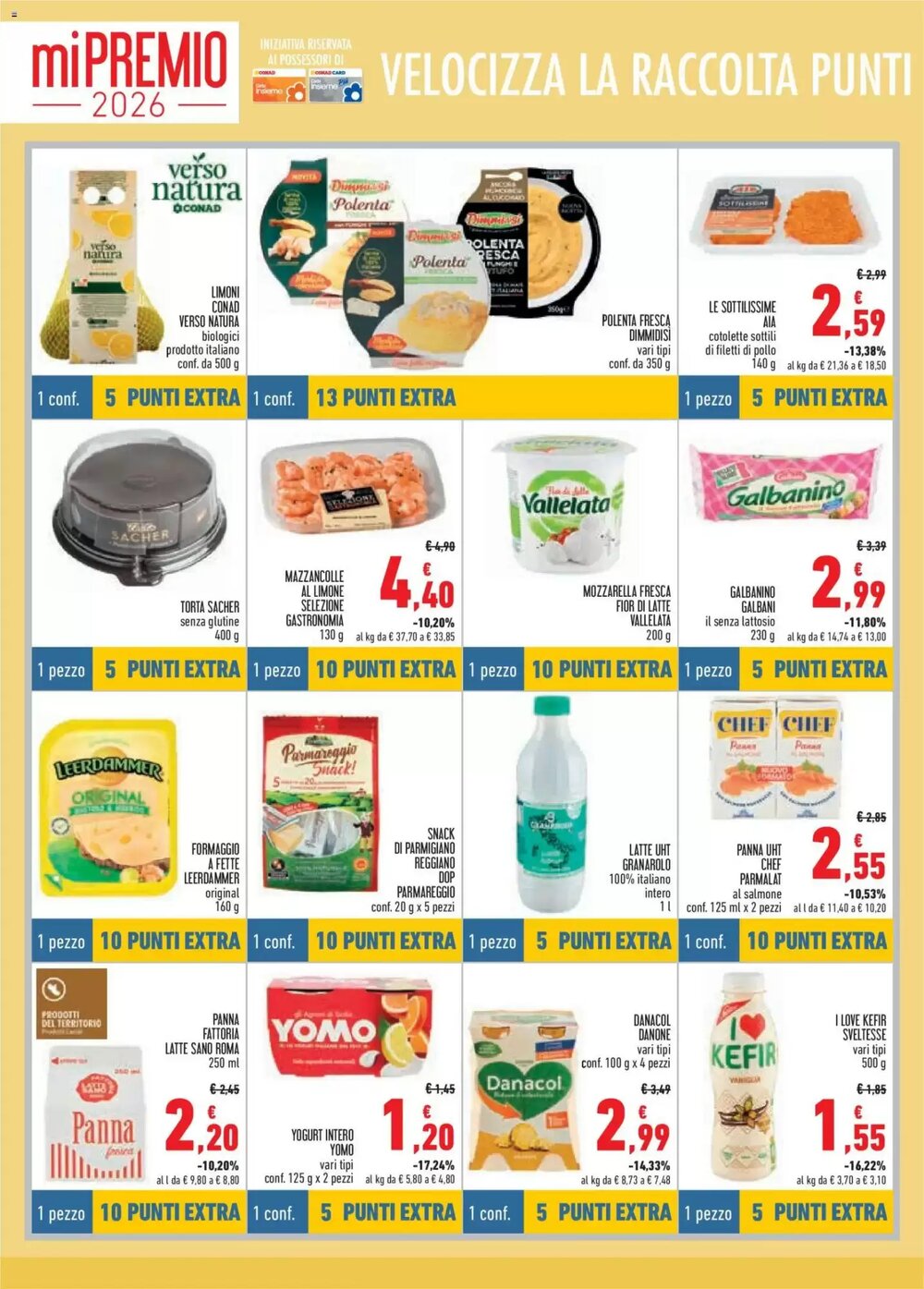 Volantino promozionale Conad  valide dal 25/02/2026 - Pagina 4.