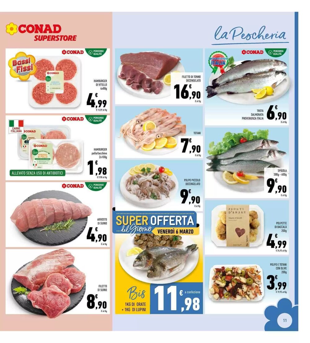 Volantino promozionale Conad Superstore  valide dal 25/02/2026 - Pagina 11.