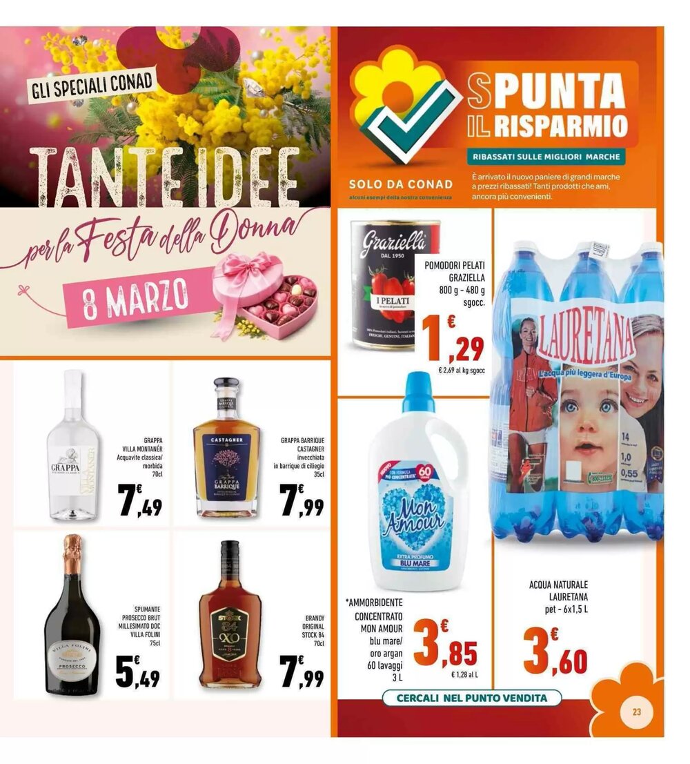 Volantino promozionale Conad Superstore  valide dal 25/02/2026 - Pagina 23.