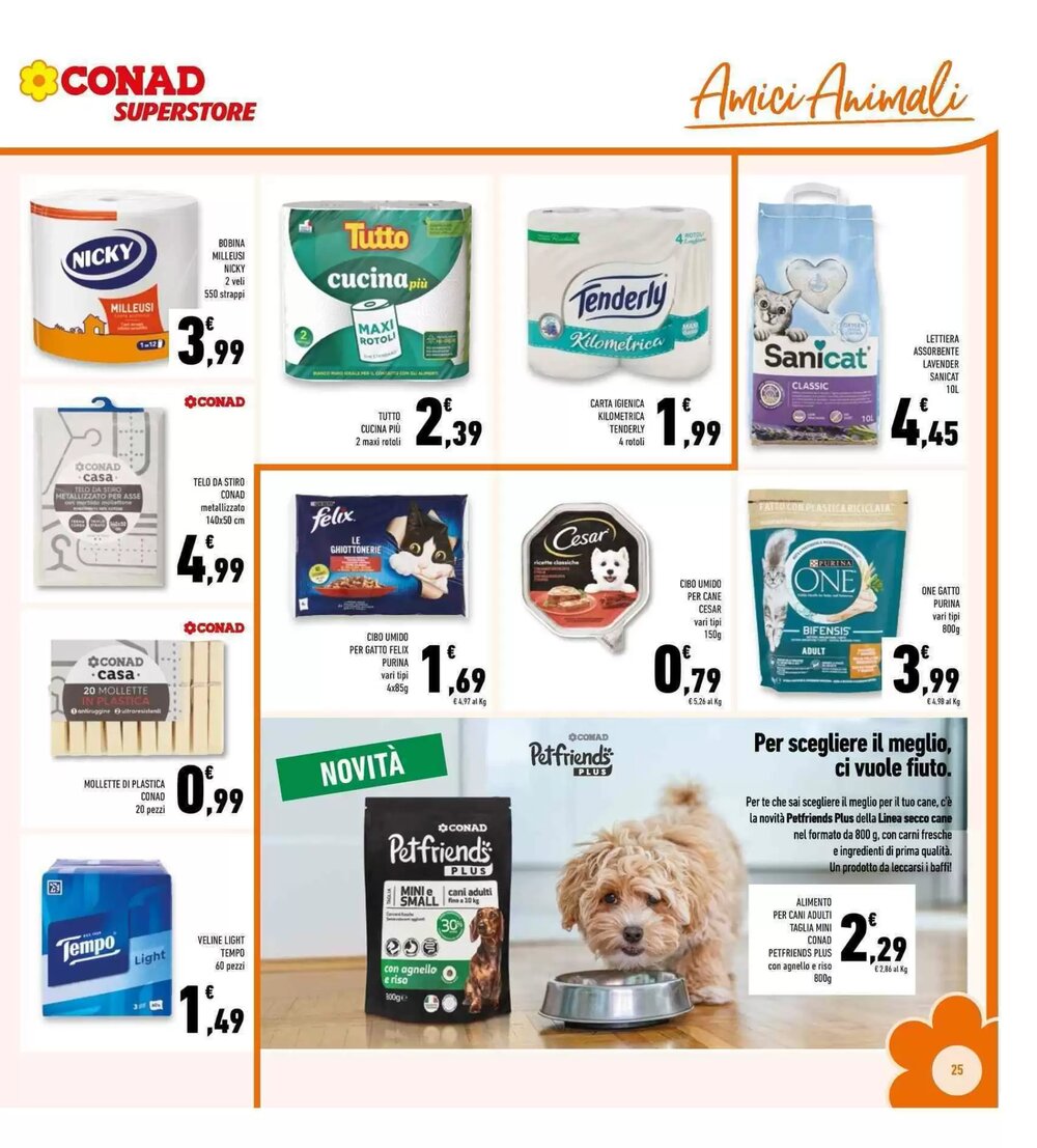 Volantino promozionale Conad Superstore  valide dal 25/02/2026 - Pagina 25.