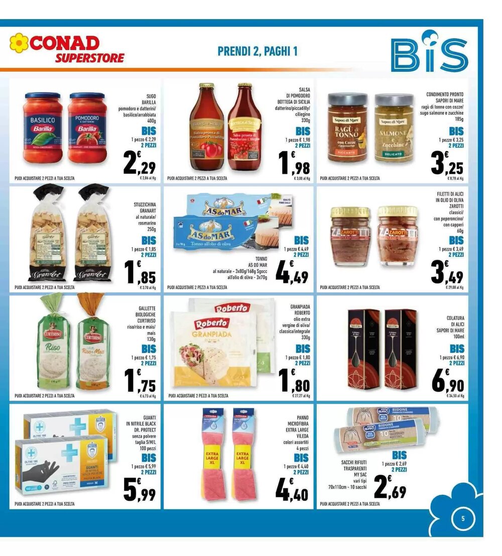 Volantino promozionale Conad Superstore  valide dal 25/02/2026 - Pagina 5.