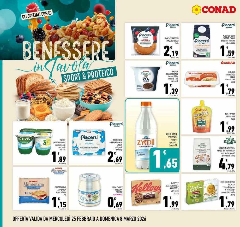 Volantino promozionale Conad  valide dal 25/02/2026 - Pagina 12.