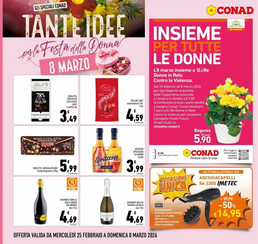 Volantino promozionale Conad  valide dal 25/02/2026 - Pagina 14.
