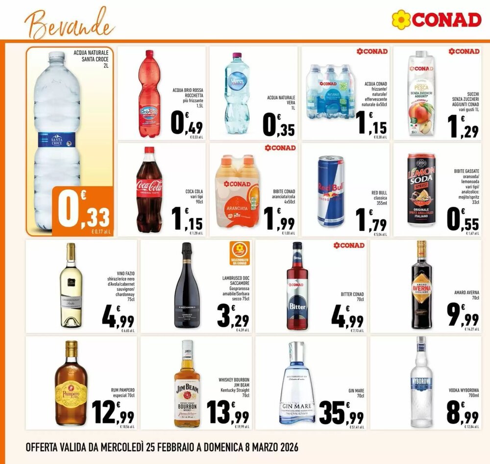 Volantino promozionale Conad  valide dal 25/02/2026 - Pagina 18.