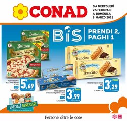 Volantino promozionale Conad  valide dal 25/02/2026
