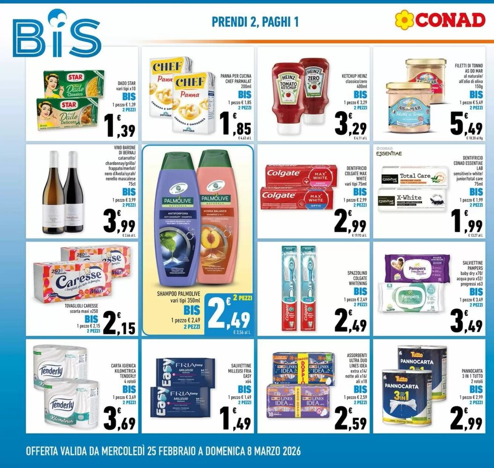Volantino promozionale Conad  valide dal 25/02/2026 - Pagina 4.