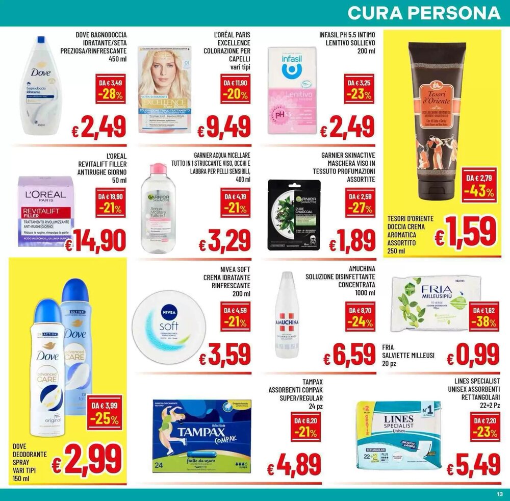 Volantino promozionale A&o  valide dal 25/02/2026 - Pagina 13.