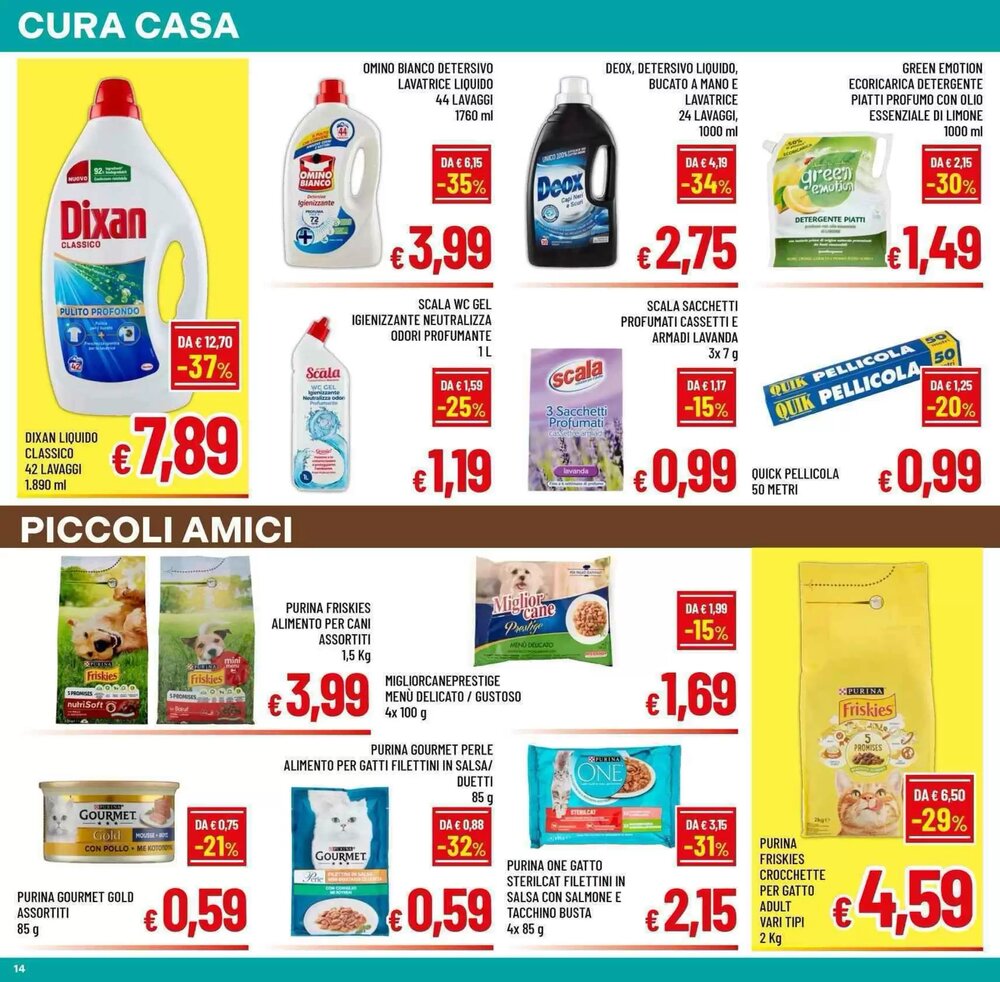 Volantino promozionale A&o  valide dal 25/02/2026 - Pagina 14.