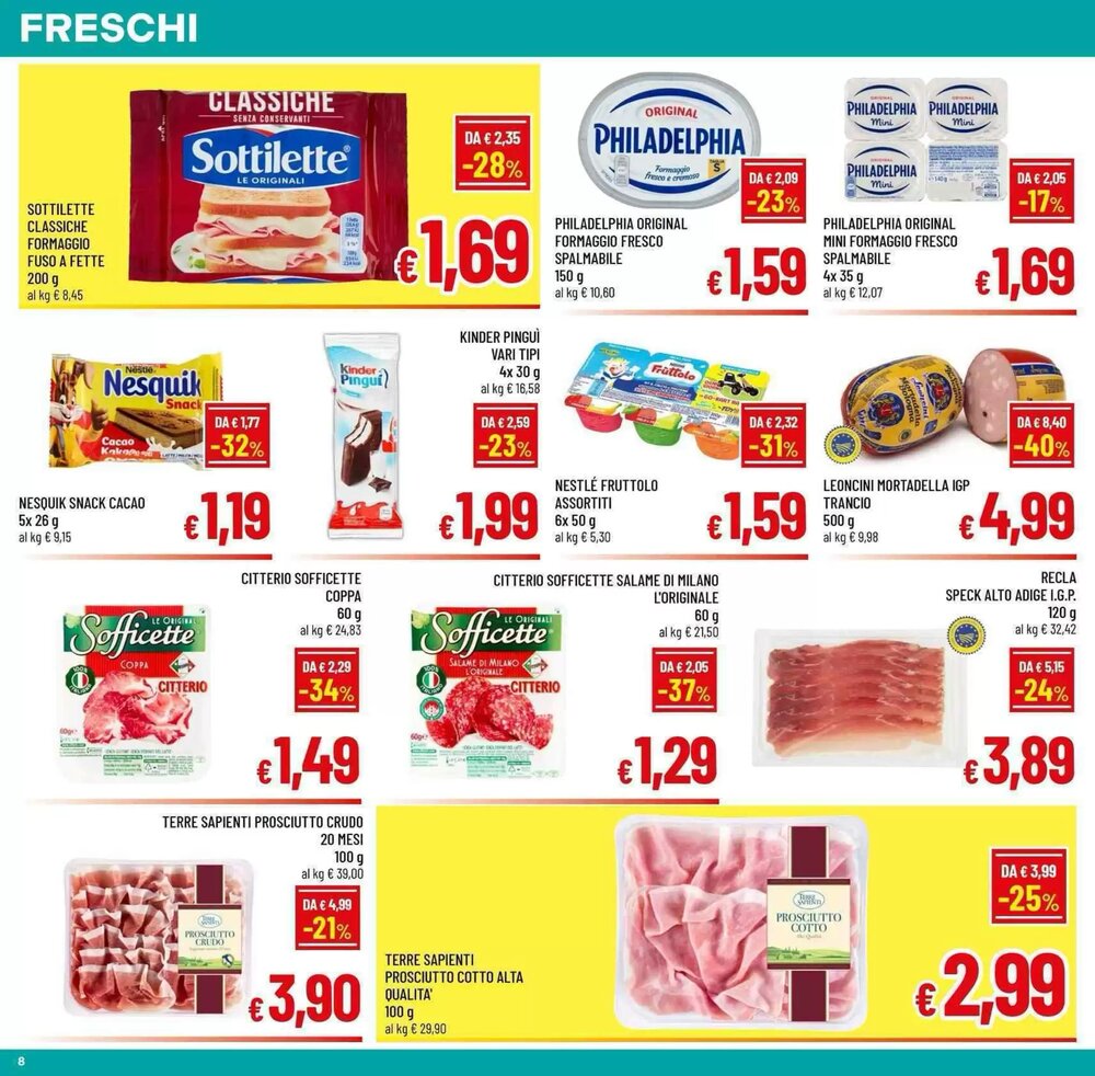 Volantino promozionale A&o  valide dal 25/02/2026 - Pagina 8.