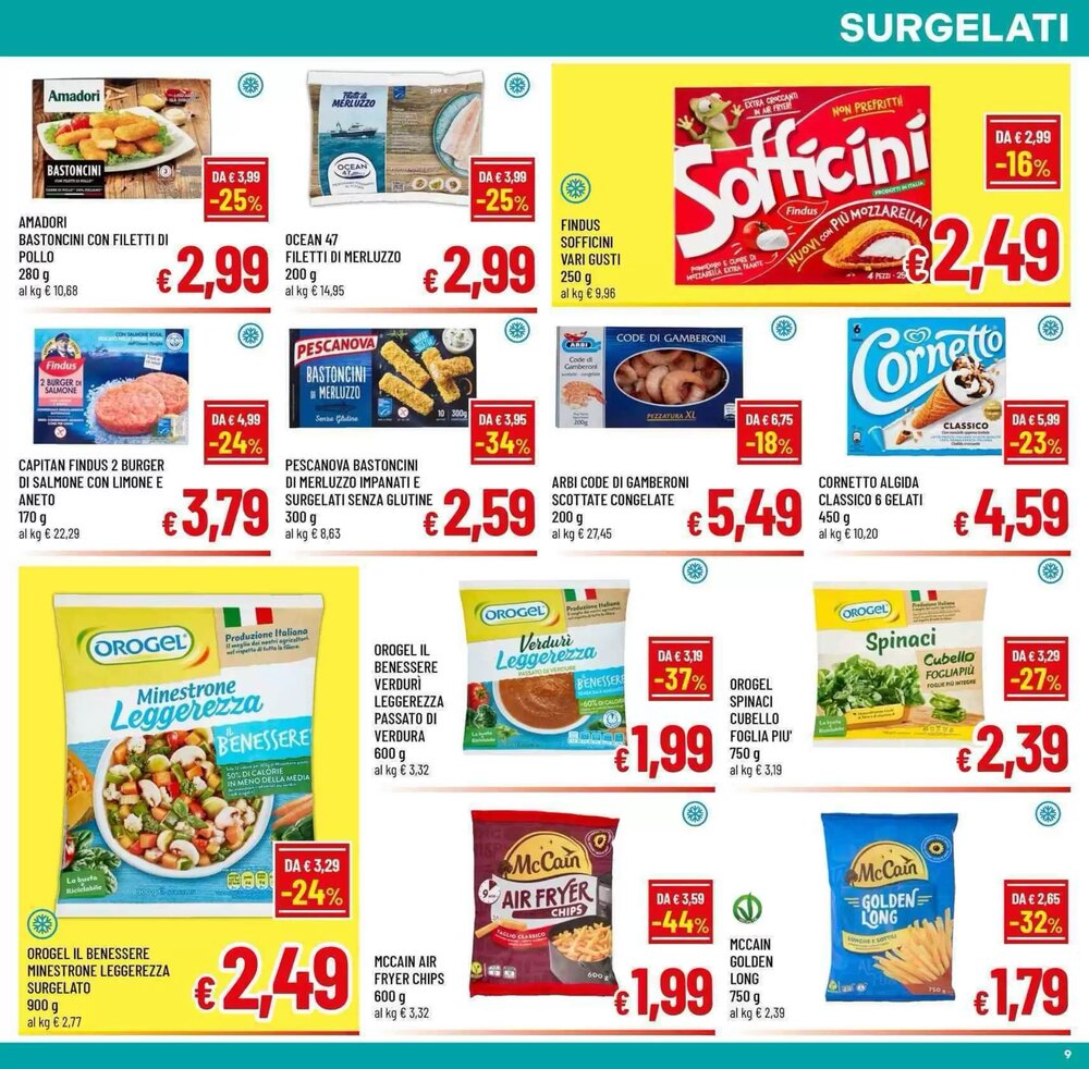 Volantino promozionale A&o  valide dal 25/02/2026 - Pagina 9.