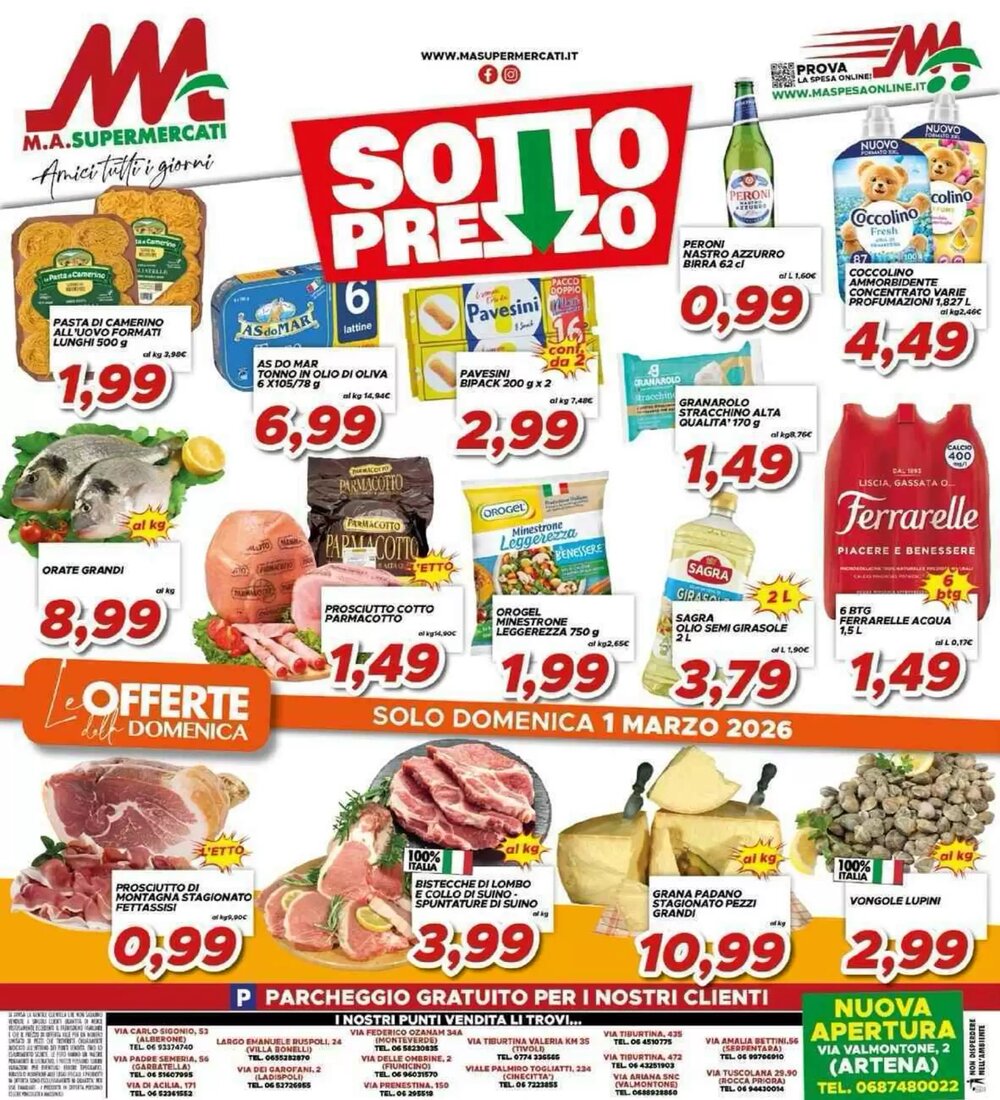 Volantino promozionale MA Supermercati  valide dal 25/02/2026 - Pagina 16.