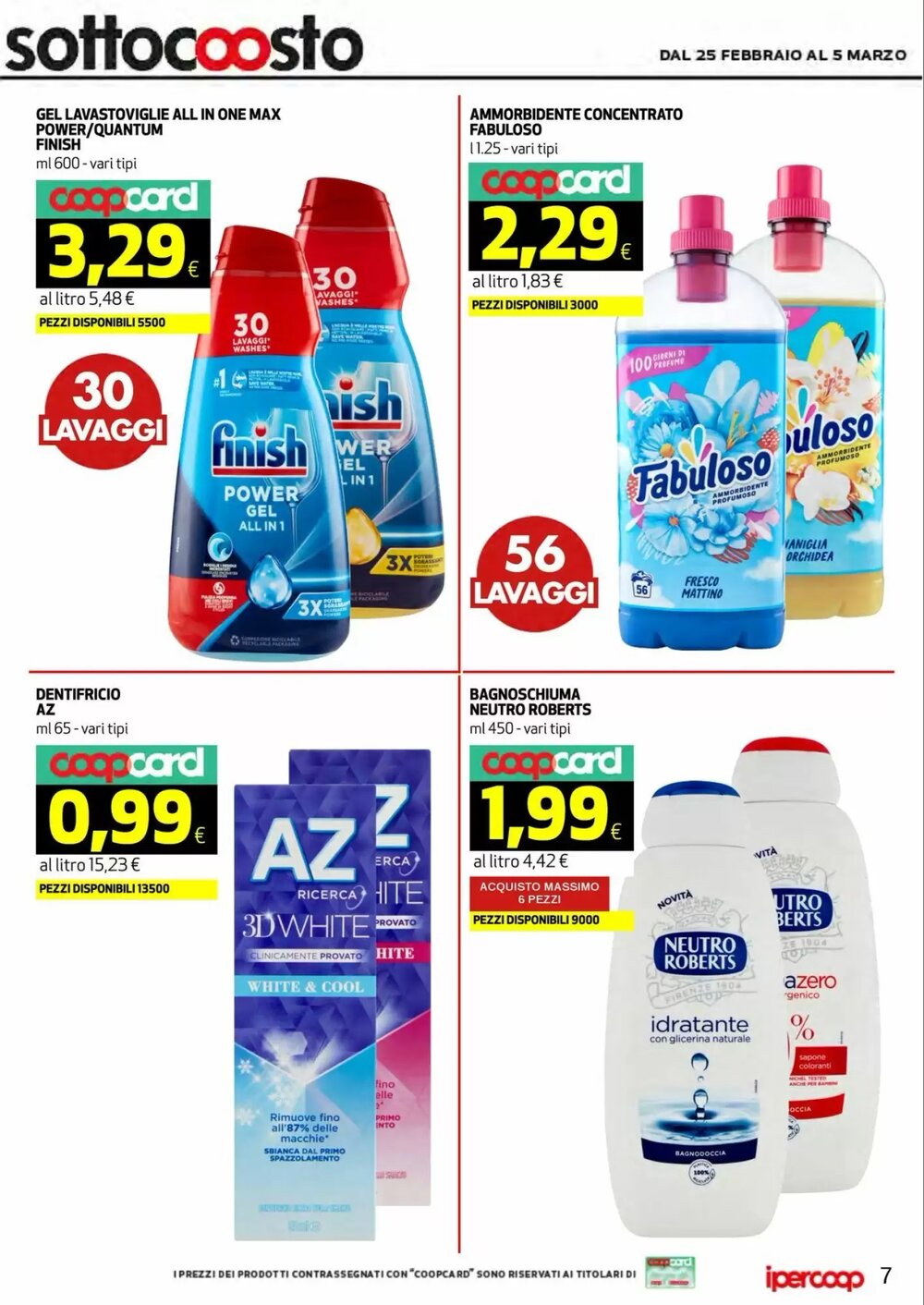 Volantino promozionale Coop Master Alleanza 3.0  valide dal 25/02/2026 - Pagina 8.