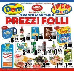 Volantino promozionale DEM  valide dal 25/02/2026