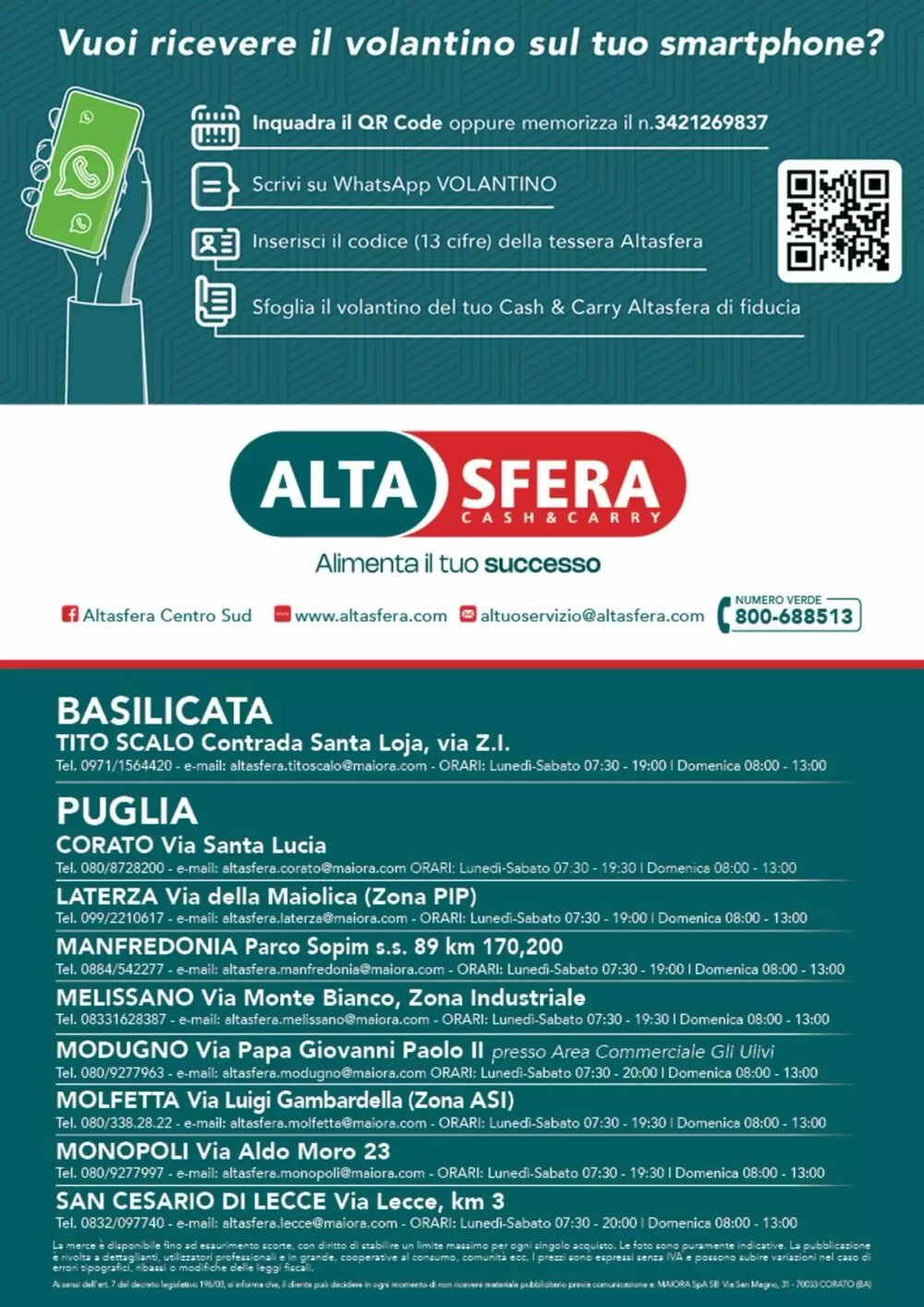 Volantino promozionale Altasfera  valide dal 25/02/2026 - Pagina 12.