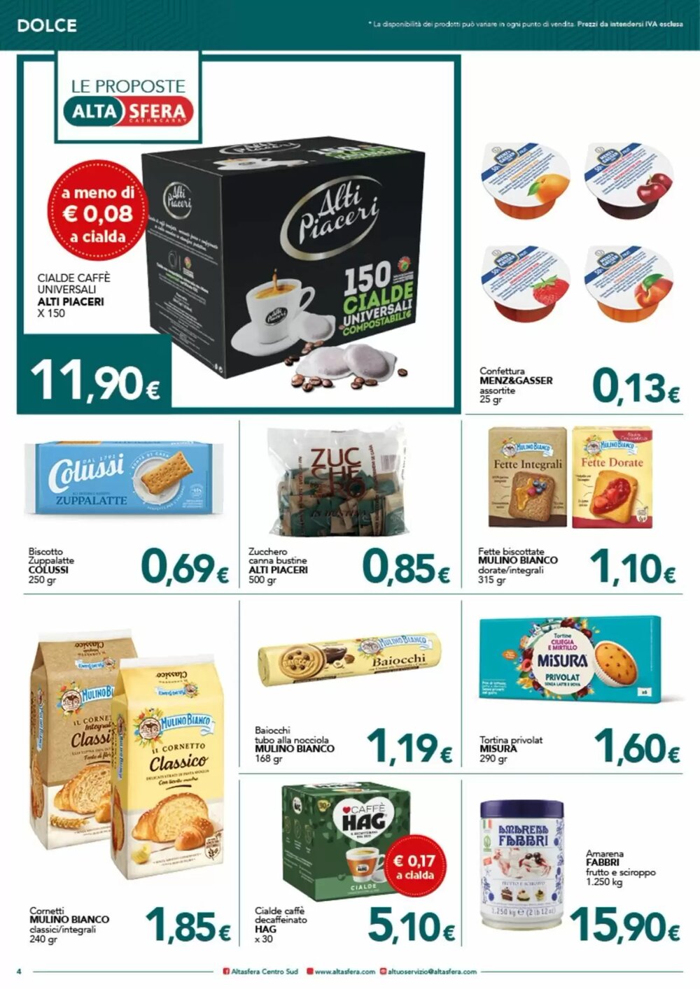Volantino promozionale Altasfera  valide dal 25/02/2026 - Pagina 4.
