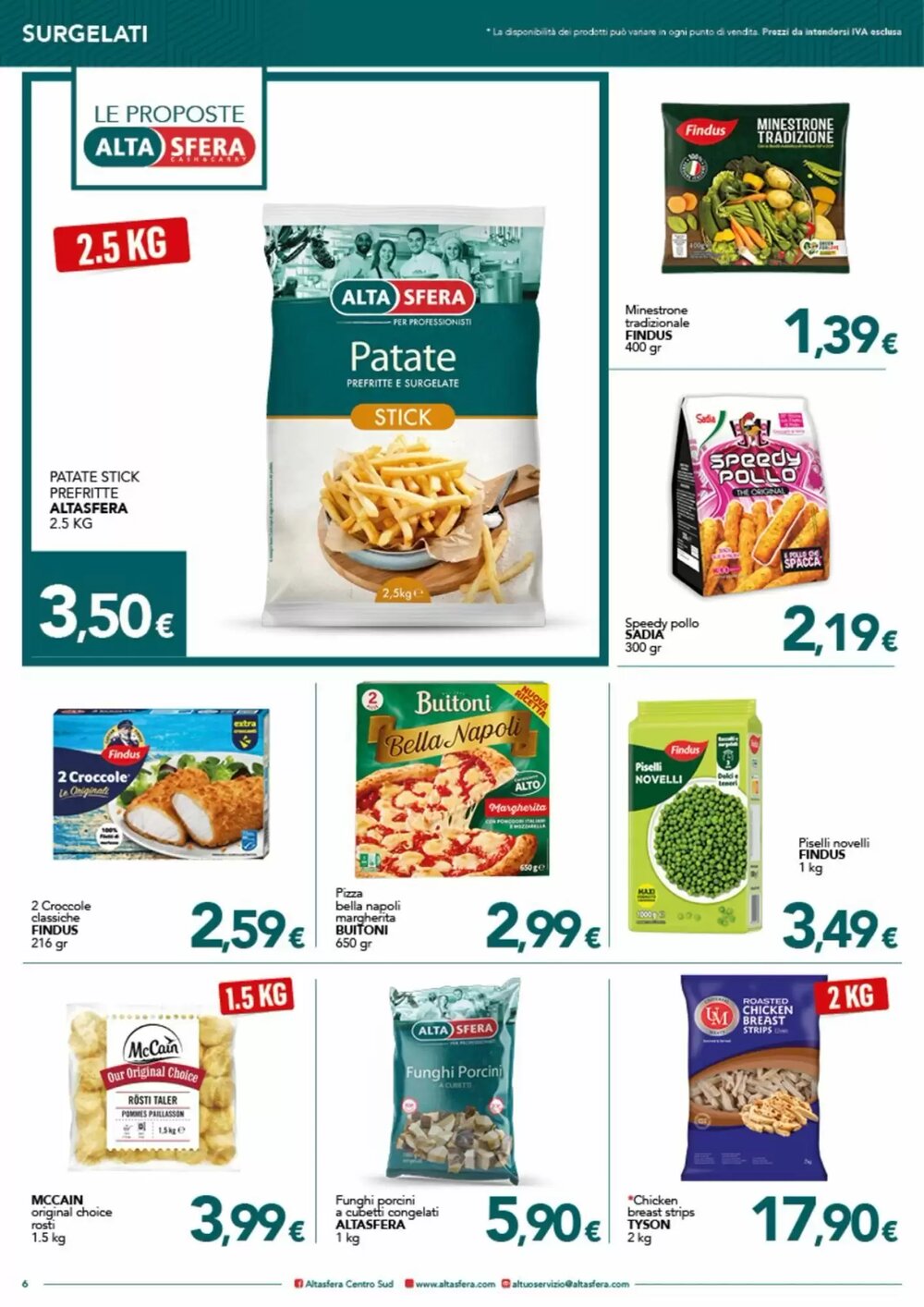 Volantino promozionale Altasfera  valide dal 25/02/2026 - Pagina 6.