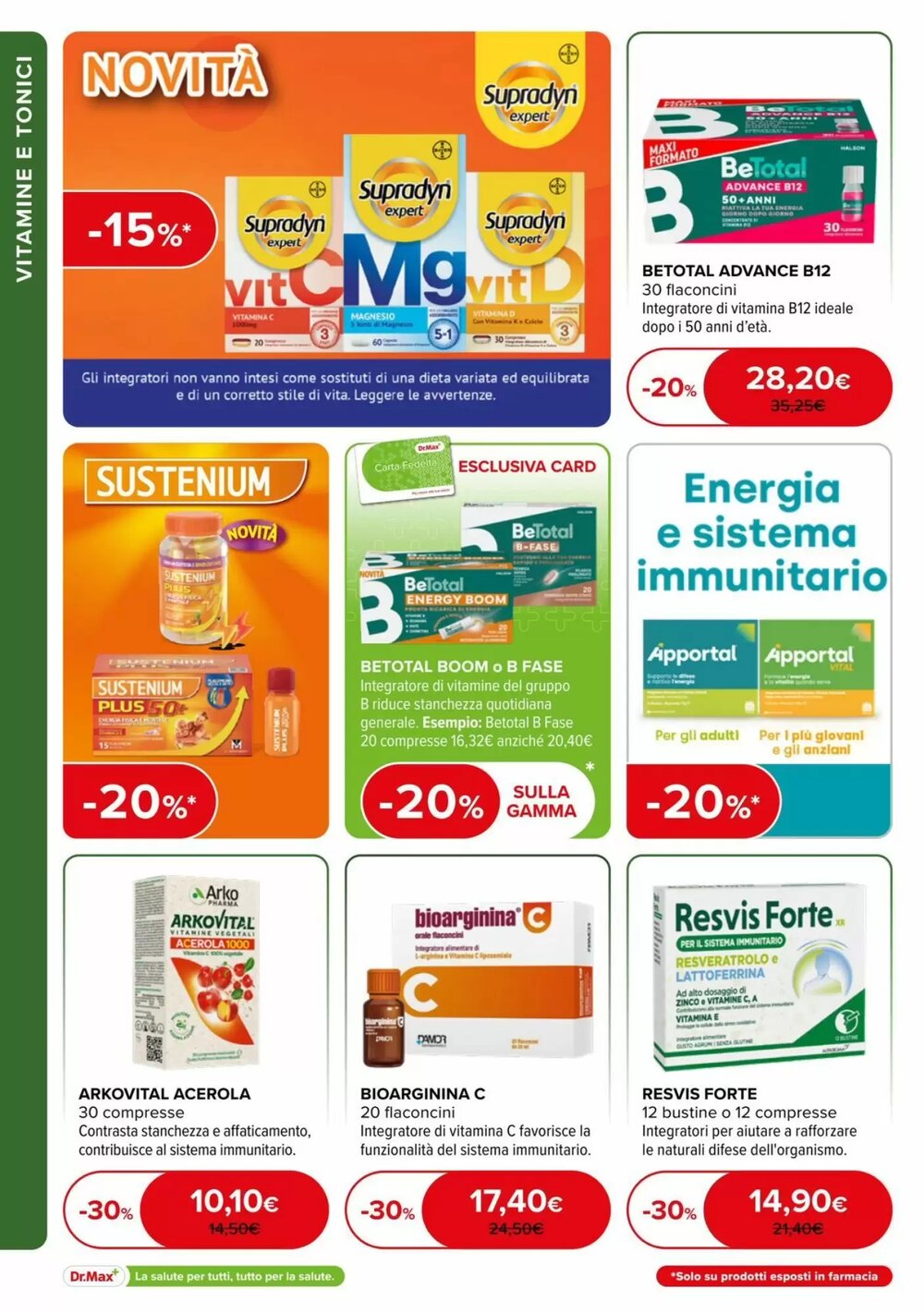 Volantino promozionale Dr.Max  valide dal 25/02/2026 - Pagina 8.