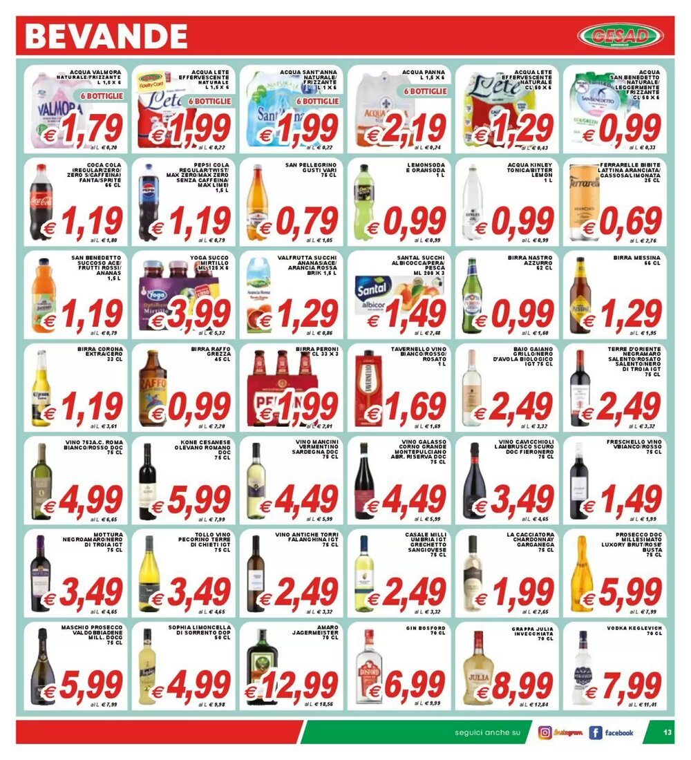 Volantino promozionale Gesad Supermercati  valide dal 25/02/2026 - Pagina 13.