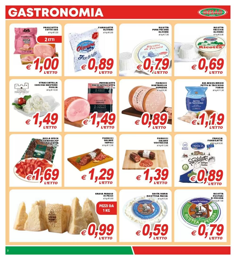 Volantino promozionale Gesad Supermercati  valide dal 25/02/2026 - Pagina 2.