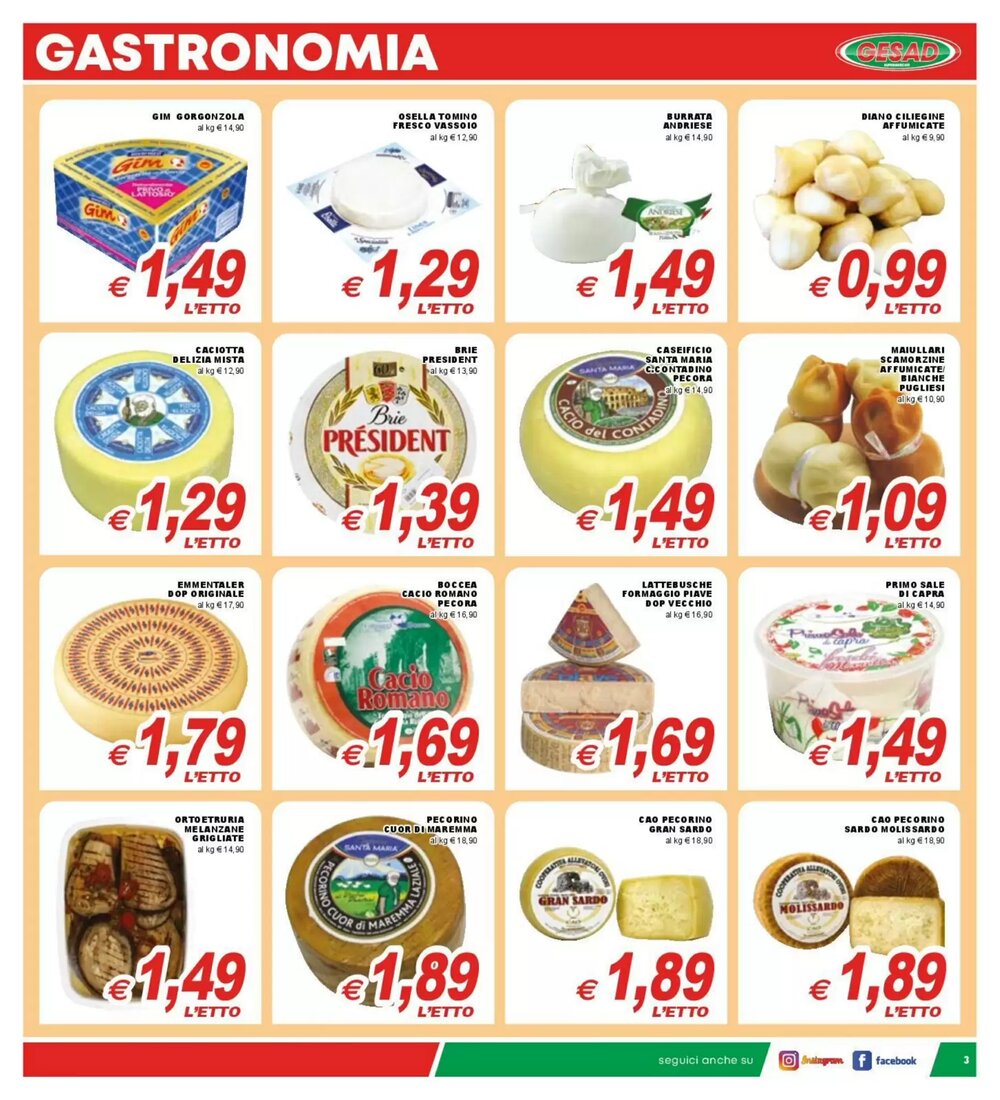 Volantino promozionale Gesad Supermercati  valide dal 25/02/2026 - Pagina 3.