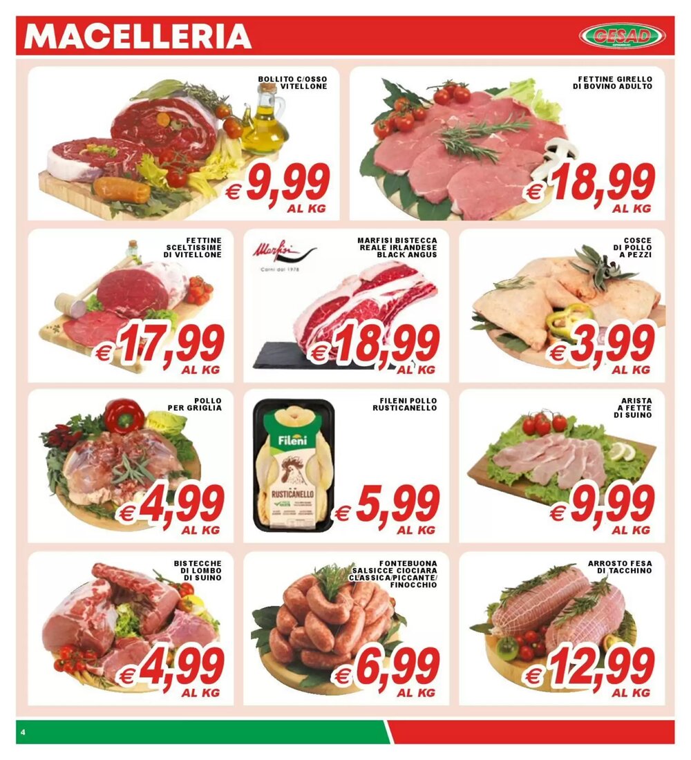 Volantino promozionale Gesad Supermercati  valide dal 25/02/2026 - Pagina 4.