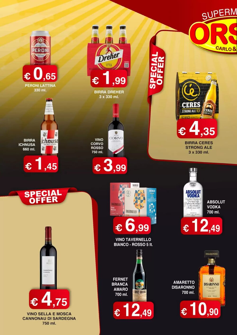 Volantino promozionale Orsini Market  valide dal 25/02/2026 - Pagina 11.