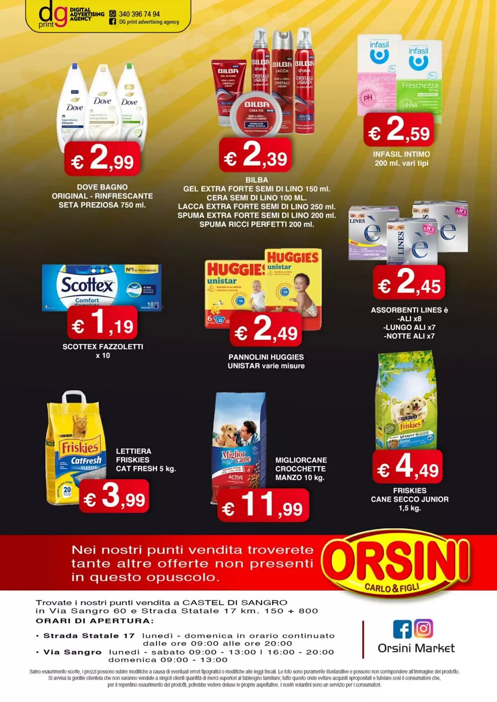 Volantino promozionale Orsini Market  valide dal 25/02/2026 - Pagina 12.