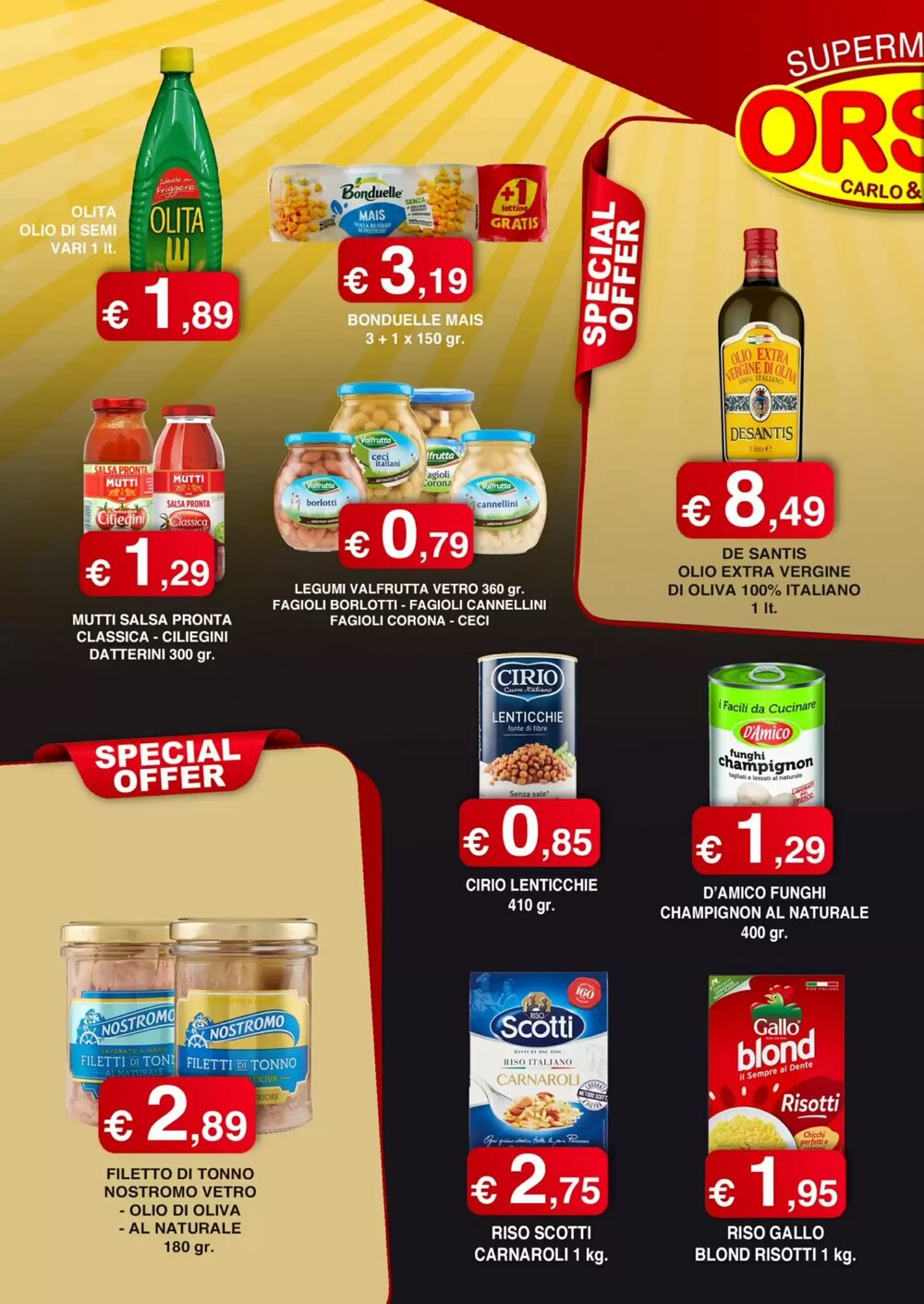 Volantino promozionale Orsini Market  valide dal 25/02/2026 - Pagina 6.