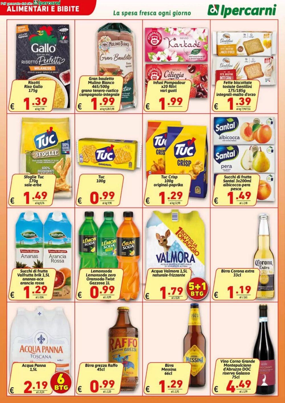 Volantino promozionale Ipercarni  valide dal 25/02/2026 - Pagina 14.