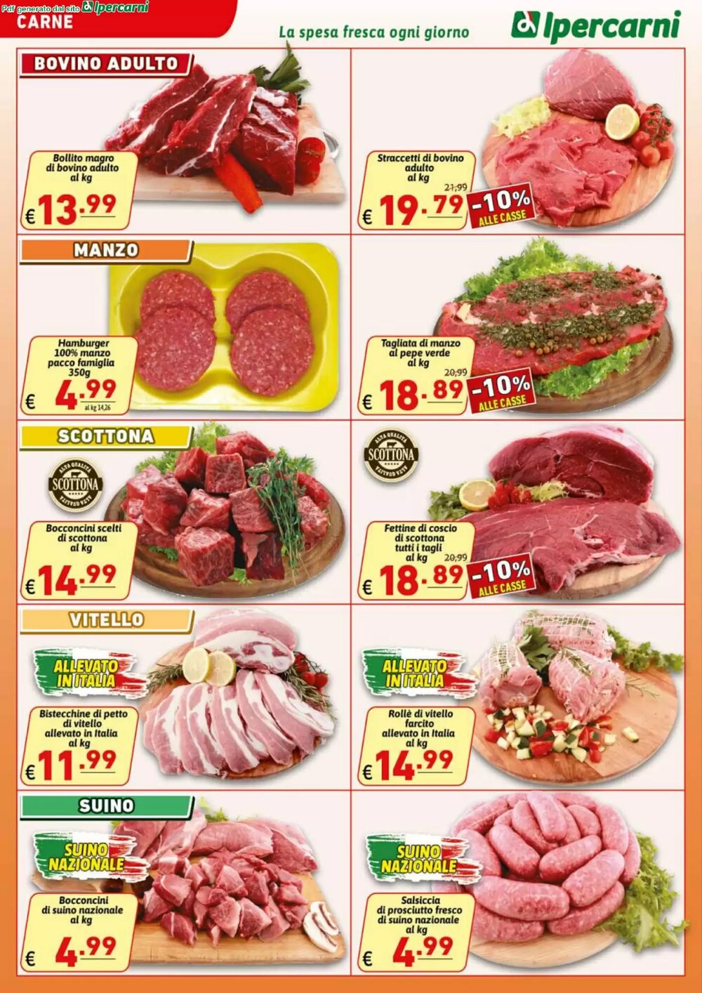 Volantino promozionale Ipercarni  valide dal 25/02/2026 - Pagina 2.