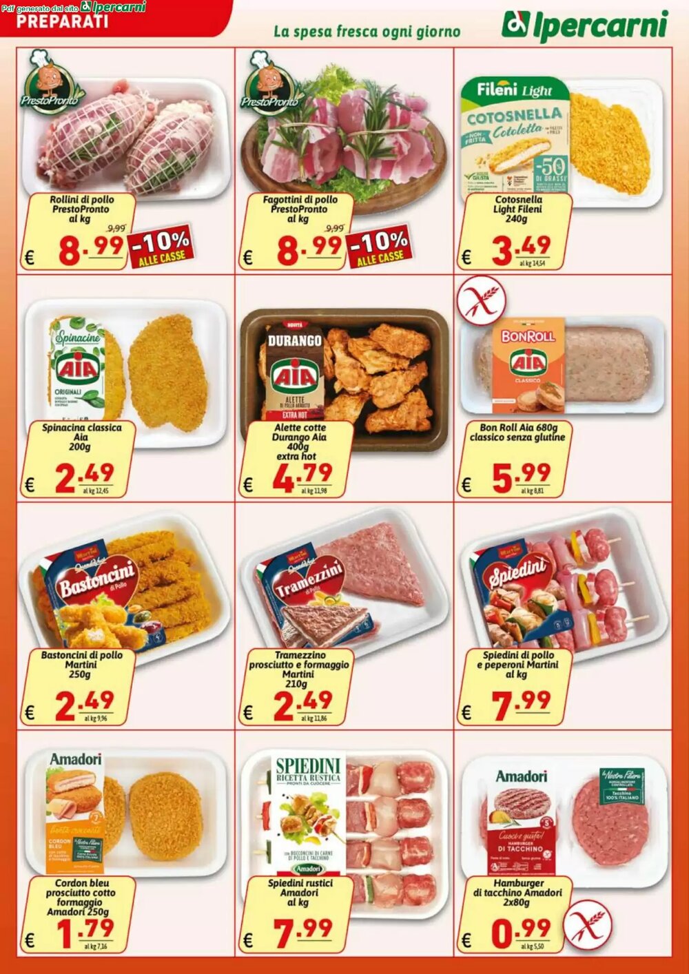 Volantino promozionale Ipercarni  valide dal 25/02/2026 - Pagina 4.