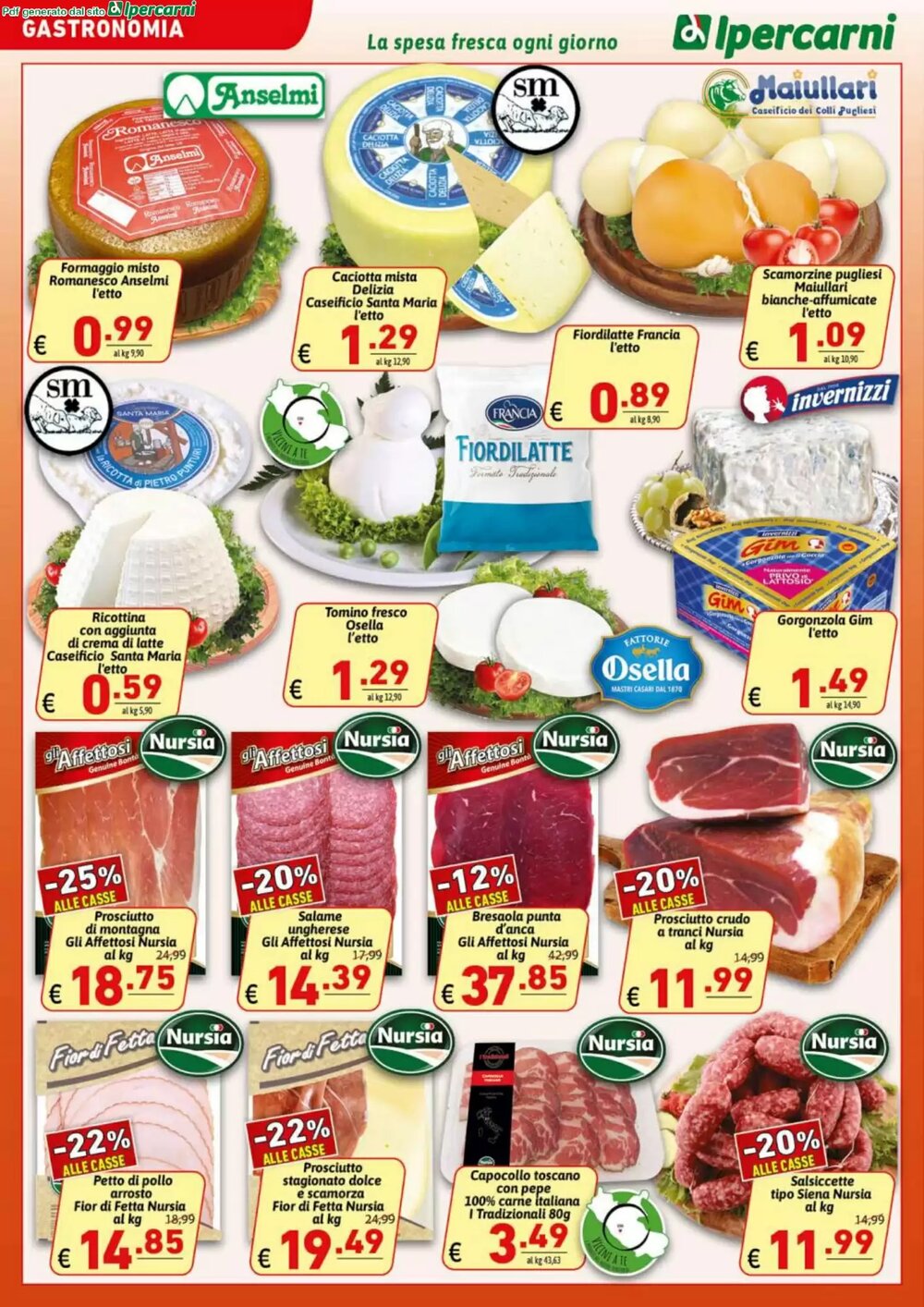 Volantino promozionale Ipercarni  valide dal 25/02/2026 - Pagina 6.