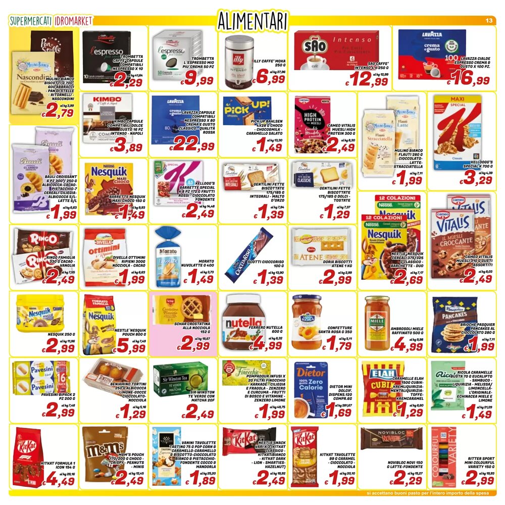 Volantino promozionale Idromarket  valide dal 25/02/2026 - Pagina 13.