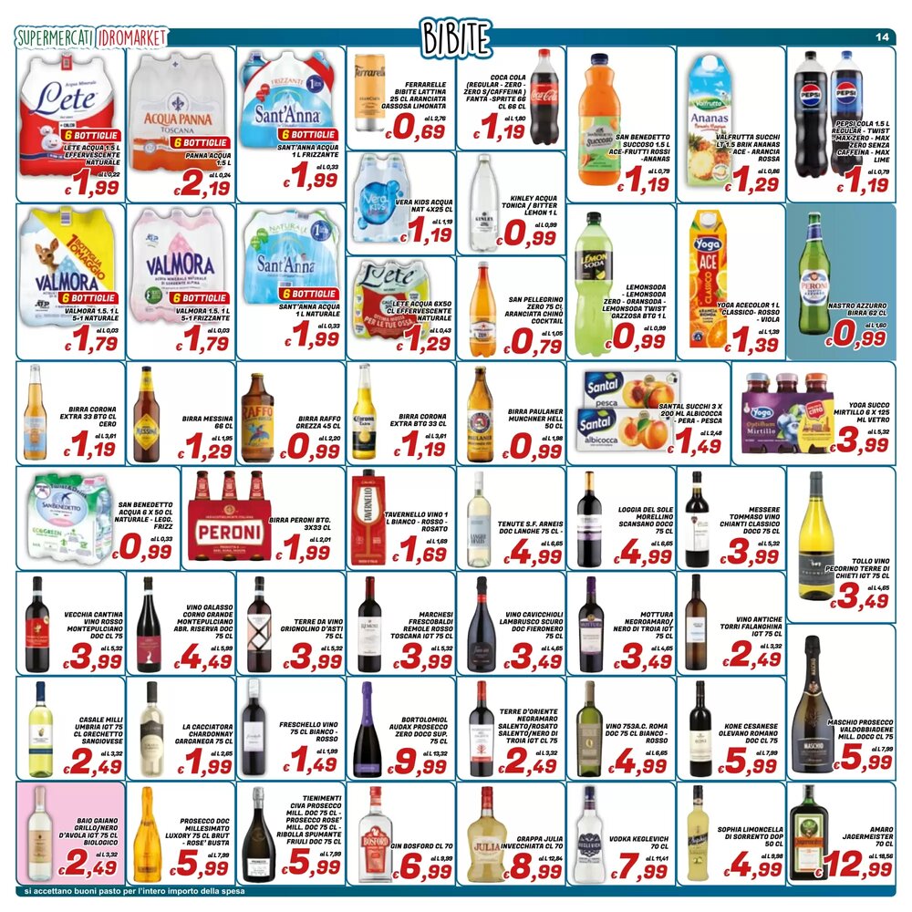 Volantino promozionale Idromarket  valide dal 25/02/2026 - Pagina 14.