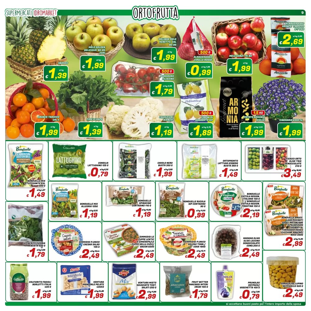 Volantino promozionale Idromarket  valide dal 25/02/2026 - Pagina 9.
